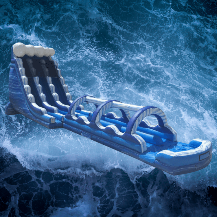 22ft Tsunami Double Lane Water Slide