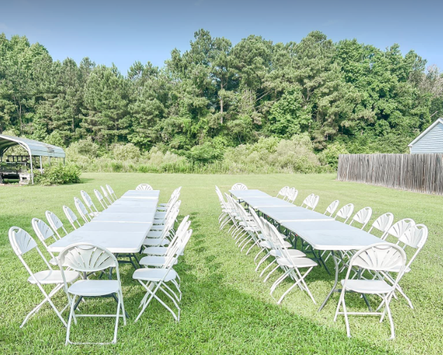 Table and Chair Rentals in Onslow County NC