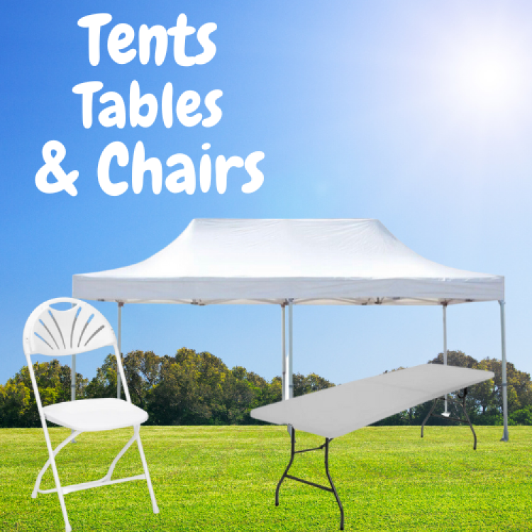 Tents, Tables and Chairs