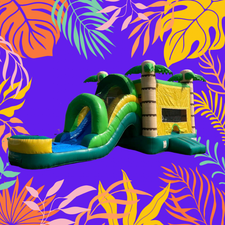 Jungle Bounce House Combo